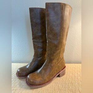 Frye look-a-like, Women's Tall Brown Boots
